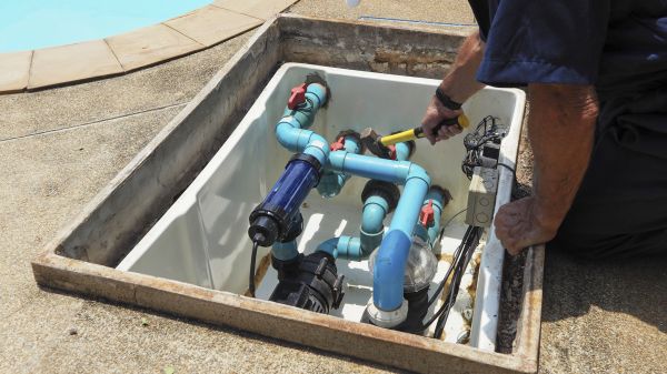 In Ground Pool Setup